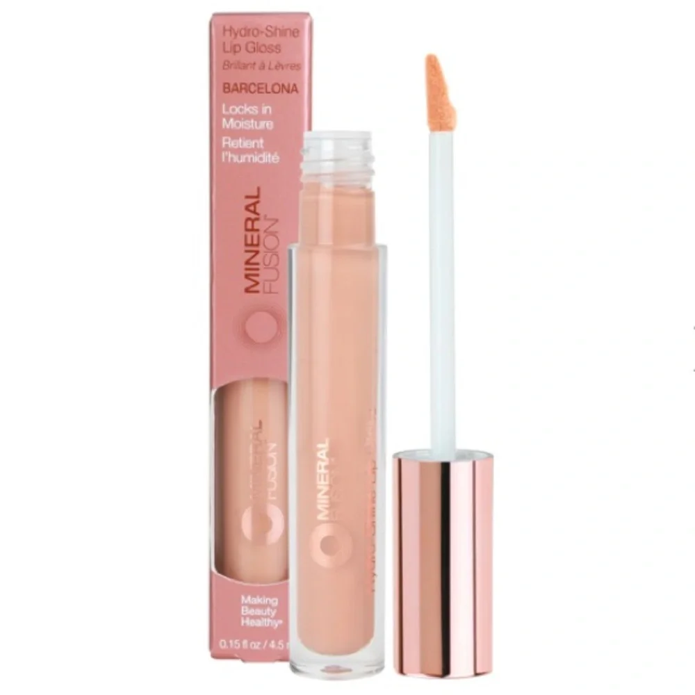 Nontoxic NATURAL Mineral Fusion Hydro-Shine Lip Gloss NWT MULTIPLE SHADES
